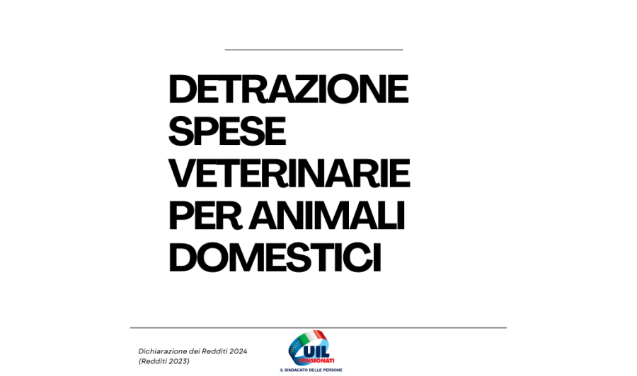 DETRAZIONE SPESE VETERINARIE PER ANIMALI DOMESTICI 1026 x 607 px 1 900x532